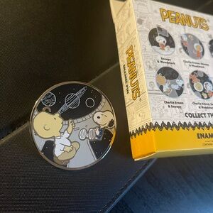 Peanuts Snoopy in Space Blind Box Pin - Snoopy & Charlie Brown